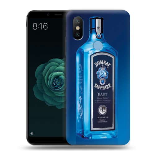 Дизайнерский силиконовый чехол для Xiaomi Mi A2 Bombay Sapphire