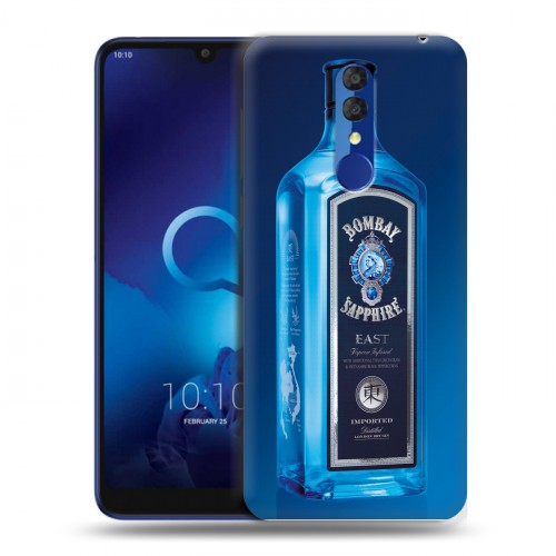 Дизайнерский пластиковый чехол для Alcatel 3 (2019) Bombay Sapphire