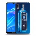 Дизайнерский пластиковый чехол для Huawei Y6 (2019) Bombay Sapphire