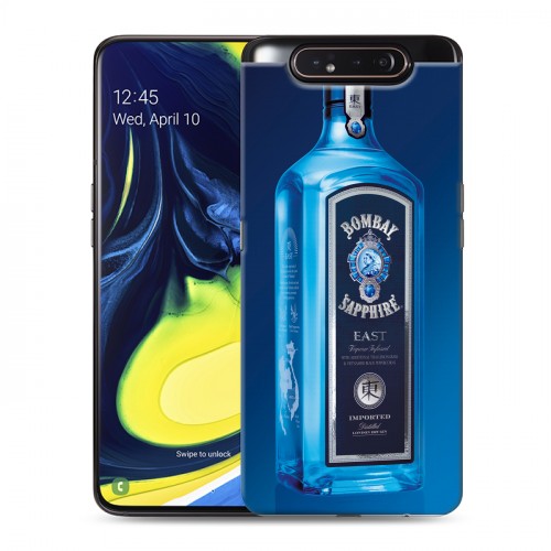 Дизайнерский пластиковый чехол для Samsung Galaxy A80 Bombay Sapphire