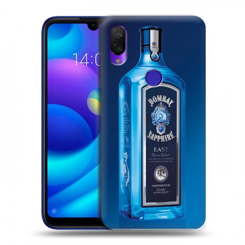 Дизайнерский пластиковый чехол для Xiaomi Mi Play Bombay Sapphire