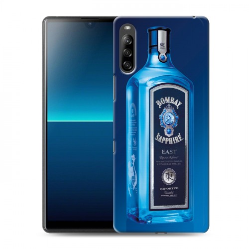 Дизайнерский силиконовый с усиленными углами чехол для Sony Xperia L4 Bombay Sapphire