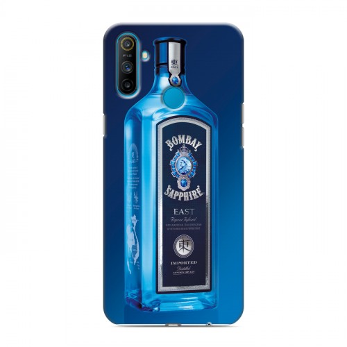 Дизайнерский силиконовый чехол для Realme C3 Bombay Sapphire