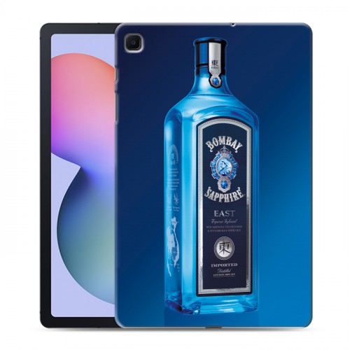 Дизайнерский силиконовый чехол для Samsung Galaxy Tab S6 Lite Bombay Sapphire
