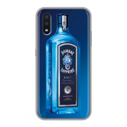 Дизайнерский силиконовый чехол для Samsung Galaxy M01 Bombay Sapphire