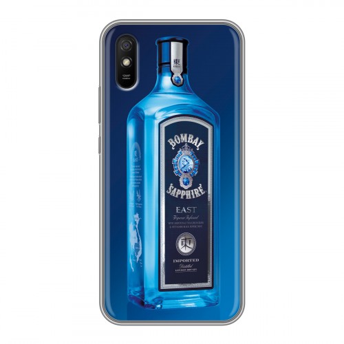 Дизайнерский силиконовый с усиленными углами чехол для Xiaomi RedMi 9A Bombay Sapphire