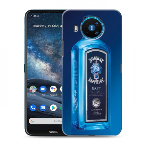 Дизайнерский силиконовый чехол для Nokia 8.3 Bombay Sapphire