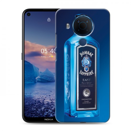 Дизайнерский силиконовый чехол для Nokia 5.4 Bombay Sapphire