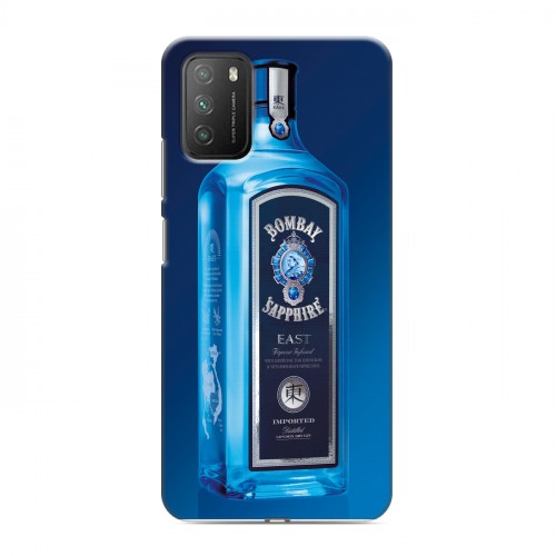 Дизайнерский пластиковый чехол для Xiaomi Poco M3 Bombay Sapphire