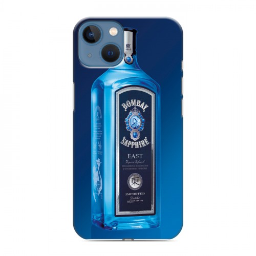 Дизайнерский силиконовый чехол для Iphone 13 Bombay Sapphire