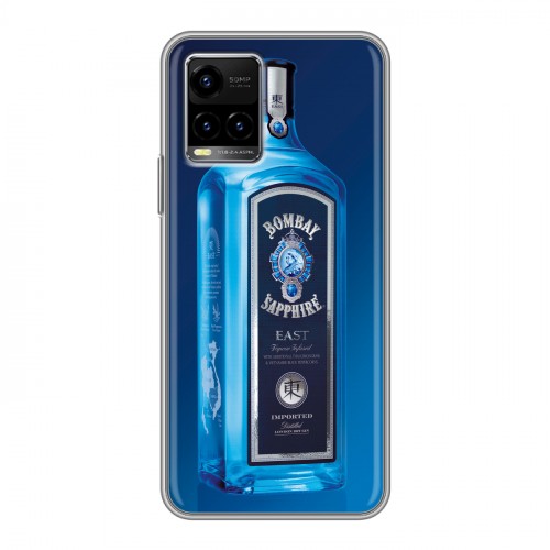 Дизайнерский силиконовый чехол для Vivo Y33s Bombay Sapphire