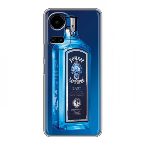 Дизайнерский силиконовый чехол для Tecno Camon 19 Bombay Sapphire