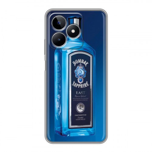 Дизайнерский силиконовый чехол для Realme C53 Bombay Sapphire