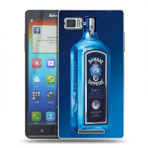 Дизайнерский пластиковый чехол для Lenovo Vibe Z Bombay Sapphire