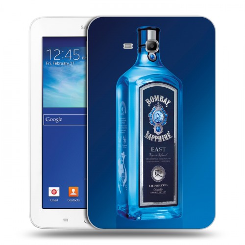 Дизайнерский силиконовый чехол для Samsung Galaxy Tab 3 Lite Bombay Sapphire