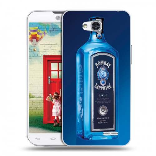 Дизайнерский пластиковый чехол для LG L80 Bombay Sapphire