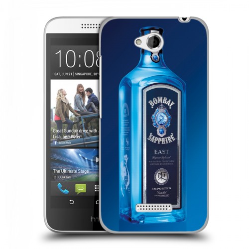 Дизайнерский пластиковый чехол для HTC Desire 616 Bombay Sapphire