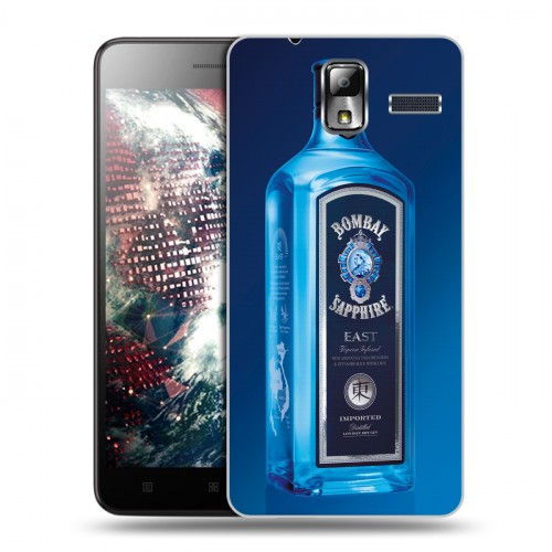 Дизайнерский силиконовый чехол для Lenovo S580 Ideaphone Bombay Sapphire