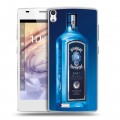 Дизайнерский пластиковый чехол для Prestigio Grace Bombay Sapphire