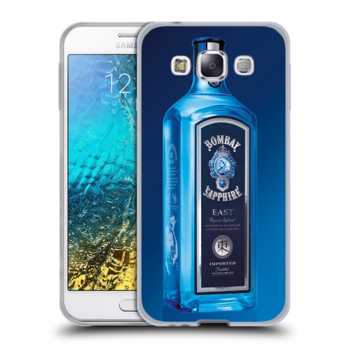 Дизайнерский пластиковый чехол для Samsung Galaxy E5 Bombay Sapphire