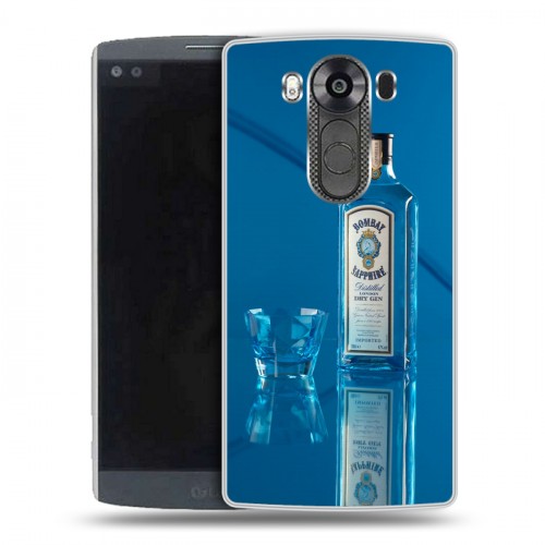 Дизайнерский пластиковый чехол для LG V10 Bombay Sapphire