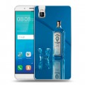 Дизайнерский пластиковый чехол для Huawei ShotX Bombay Sapphire