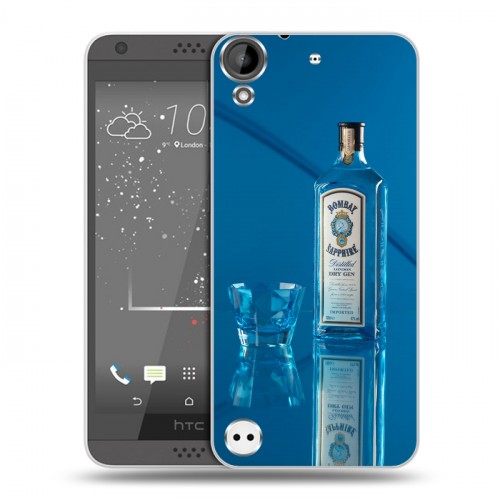 Дизайнерский пластиковый чехол для HTC Desire 530 Bombay Sapphire