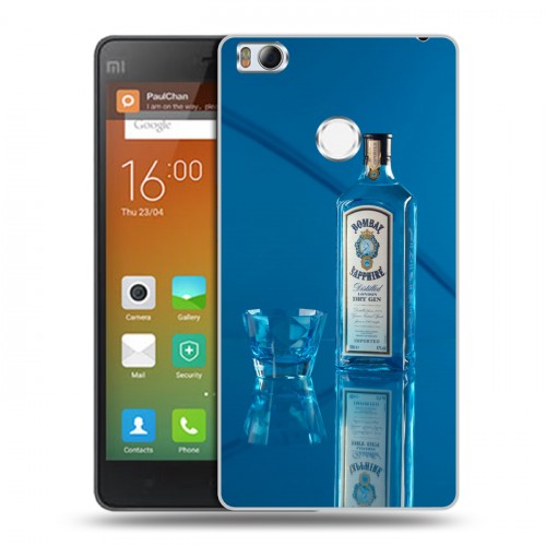 Дизайнерский пластиковый чехол для Xiaomi Mi4S Bombay Sapphire