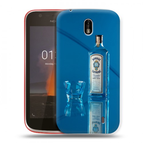 Дизайнерский пластиковый чехол для Nokia 1 Bombay Sapphire