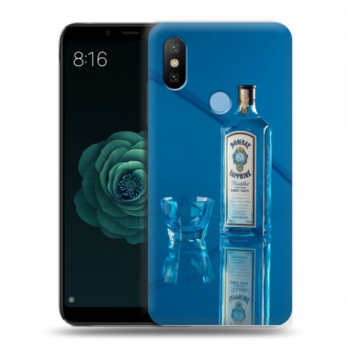 Дизайнерский силиконовый чехол для Xiaomi Mi A2 Bombay Sapphire