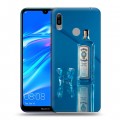 Дизайнерский пластиковый чехол для Huawei Y6 (2019) Bombay Sapphire