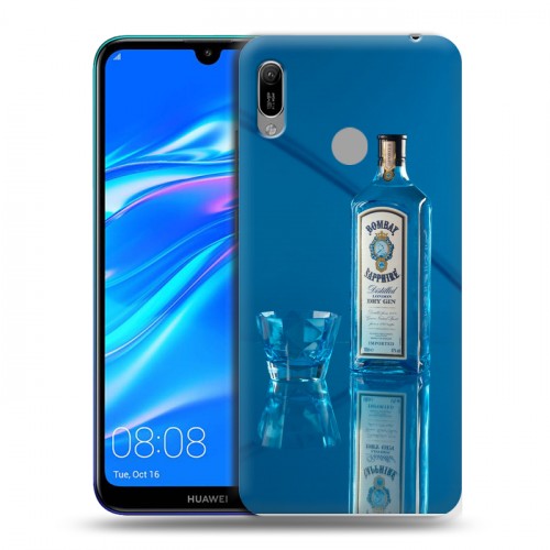 Дизайнерский пластиковый чехол для Huawei Y6 (2019) Bombay Sapphire