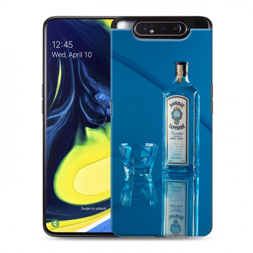 Дизайнерский пластиковый чехол для Samsung Galaxy A80 Bombay Sapphire