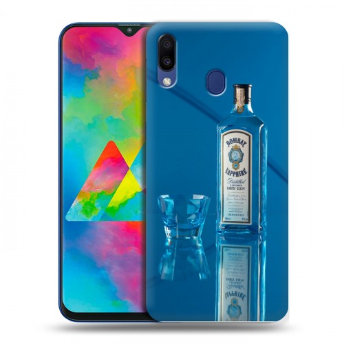 Дизайнерский пластиковый чехол для Samsung Galaxy M20 Bombay Sapphire