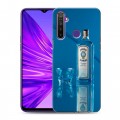 Дизайнерский силиконовый чехол для Realme 5 Bombay Sapphire