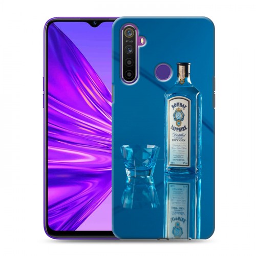 Дизайнерский силиконовый чехол для Realme 5 Bombay Sapphire