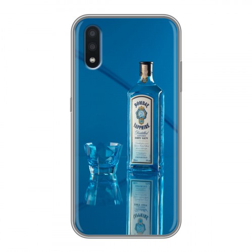 Дизайнерский силиконовый чехол для Samsung Galaxy M01 Bombay Sapphire