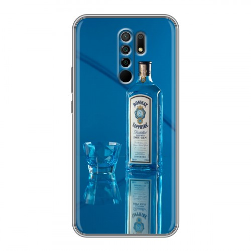 Дизайнерский силиконовый чехол для Xiaomi RedMi 9 Bombay Sapphire