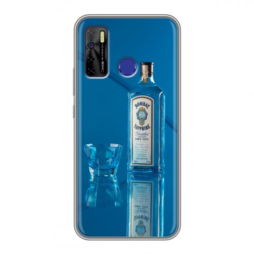 Дизайнерский силиконовый чехол для Tecno Camon 15 Bombay Sapphire