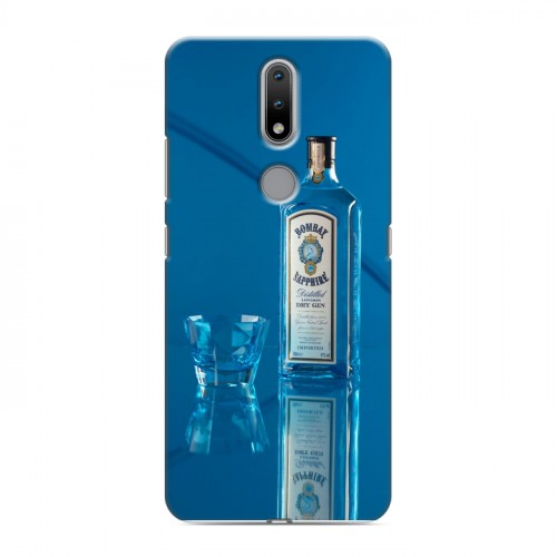 Дизайнерский силиконовый чехол для Nokia 2.4 Bombay Sapphire