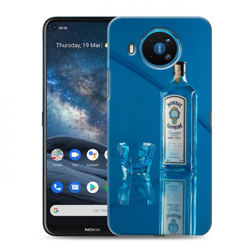 Дизайнерский силиконовый чехол для Nokia 8.3 Bombay Sapphire