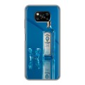 Дизайнерский силиконовый с усиленными углами чехол для Xiaomi Poco X3 Bombay Sapphire