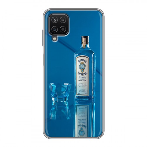 Дизайнерский силиконовый чехол для Samsung Galaxy A12 Bombay Sapphire