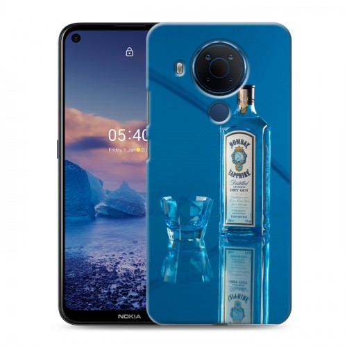 Дизайнерский силиконовый чехол для Nokia 5.4 Bombay Sapphire