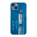 Дизайнерский силиконовый чехол для Iphone 13 Bombay Sapphire