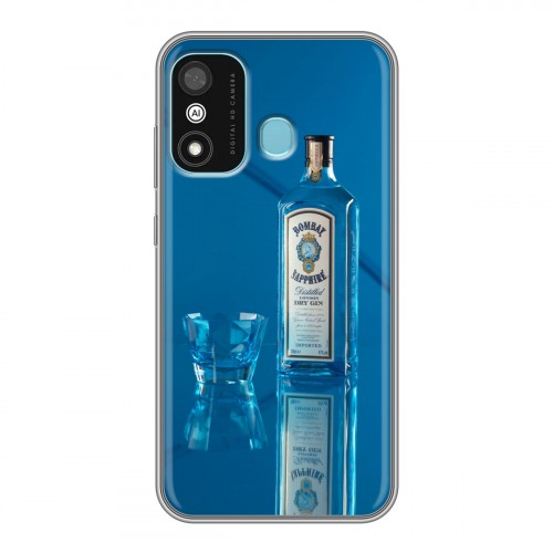 Дизайнерский силиконовый чехол для Itel A27 Bombay Sapphire