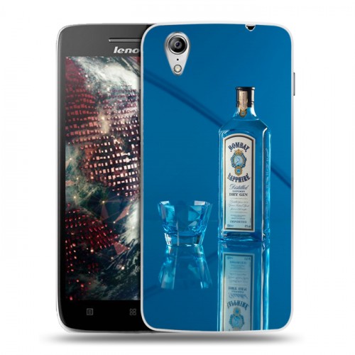 Дизайнерский пластиковый чехол для Lenovo Vibe X Bombay Sapphire