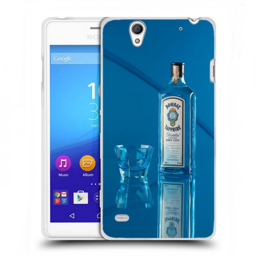 Дизайнерский пластиковый чехол для Sony Xperia C4 Bombay Sapphire