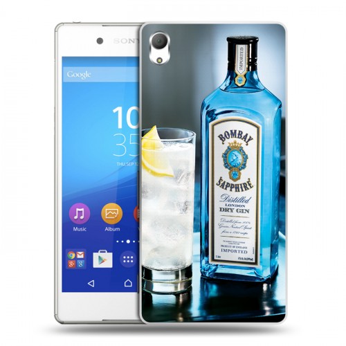 Дизайнерский пластиковый чехол для Sony Xperia Z3+ Bombay Sapphire