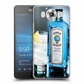 Дизайнерский пластиковый чехол для Microsoft Lumia 950 Bombay Sapphire